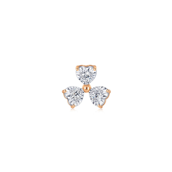 fantasy-gold-multi-coloured-diamond-three-leaf-clover-single-earring-chow-sang-sang