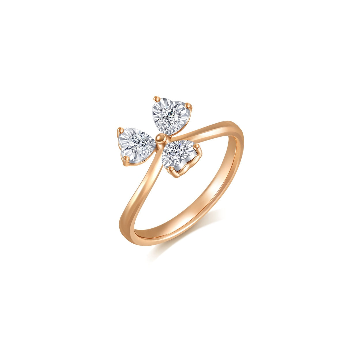 18K/750 Gold (Multi-coloured) Diamond Ring