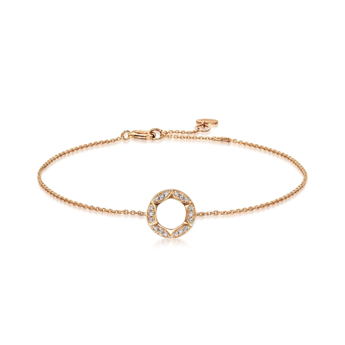 Timeless' 18K Rose Gold Diamond Bracelet
