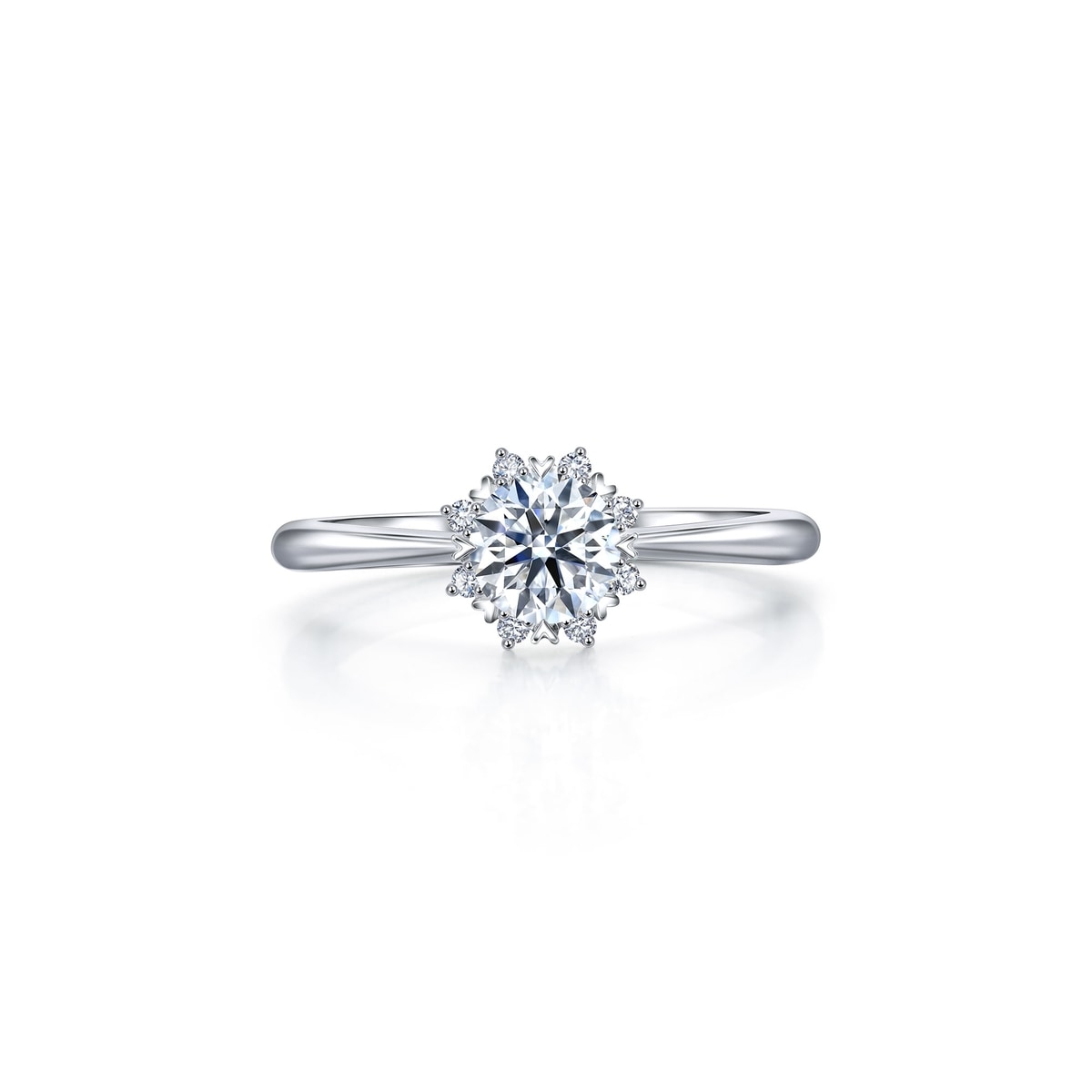 Iconic' 900 Platinum Diamond Ring