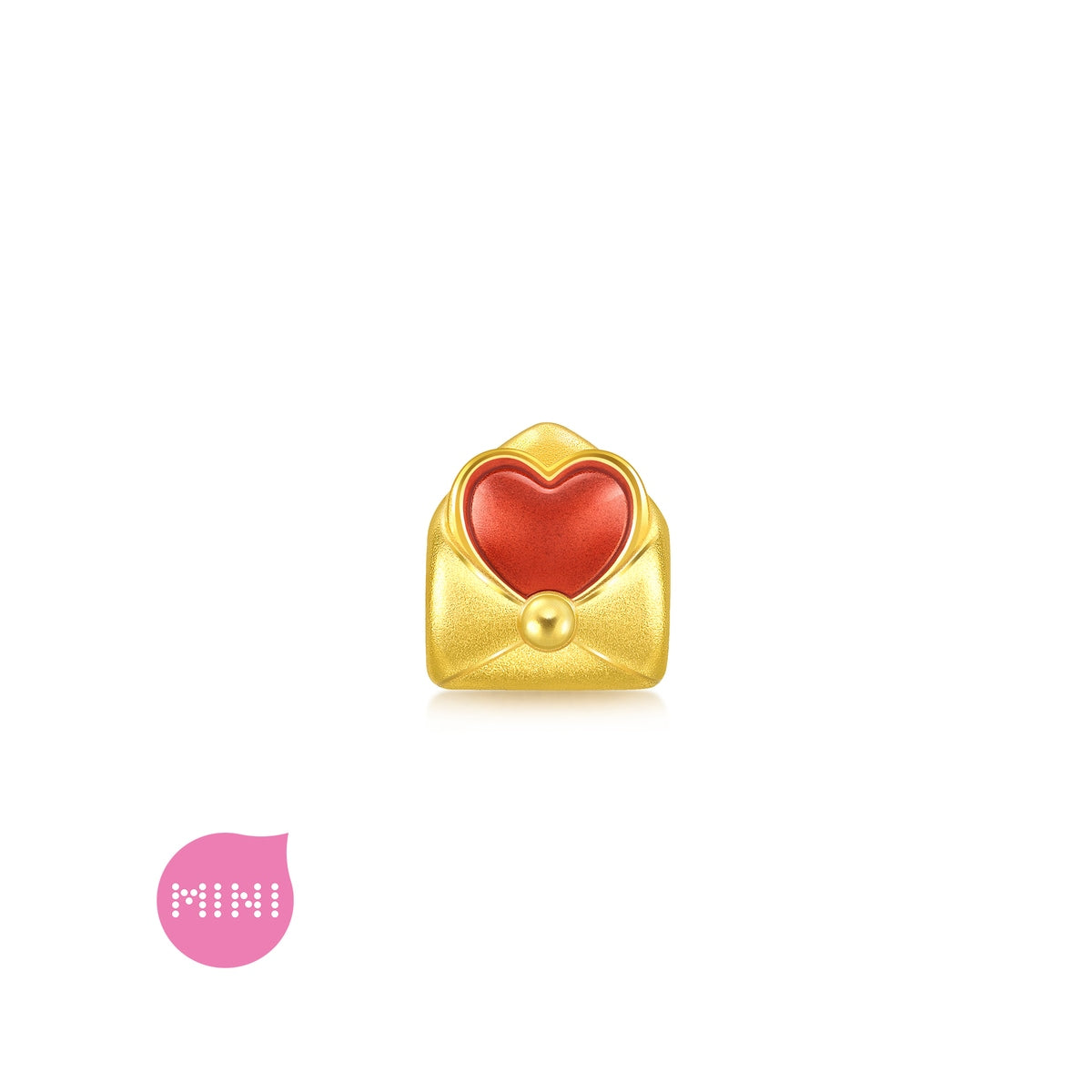 Wonderland' 999 Gold Love Letter Charm