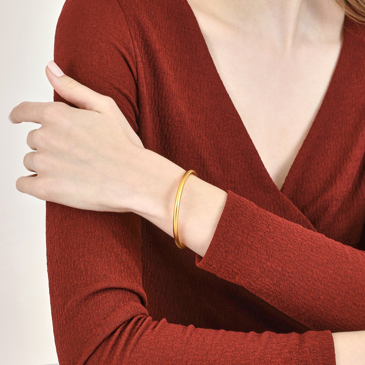 The Oriental' 999.9 Gold Bangle