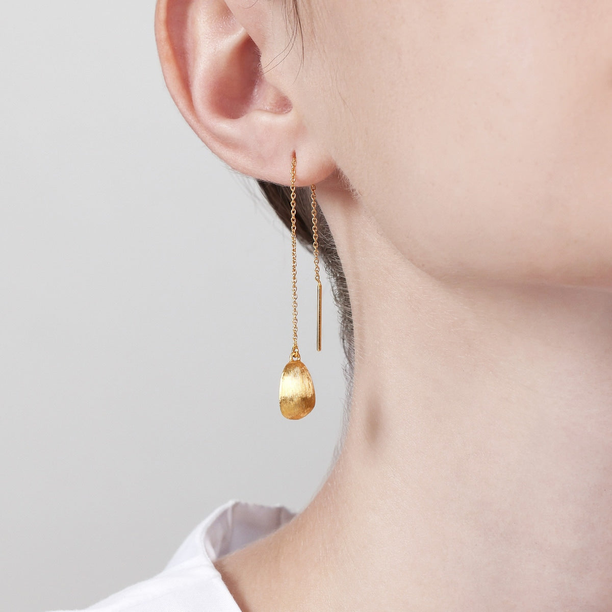 999 Gold Earrings