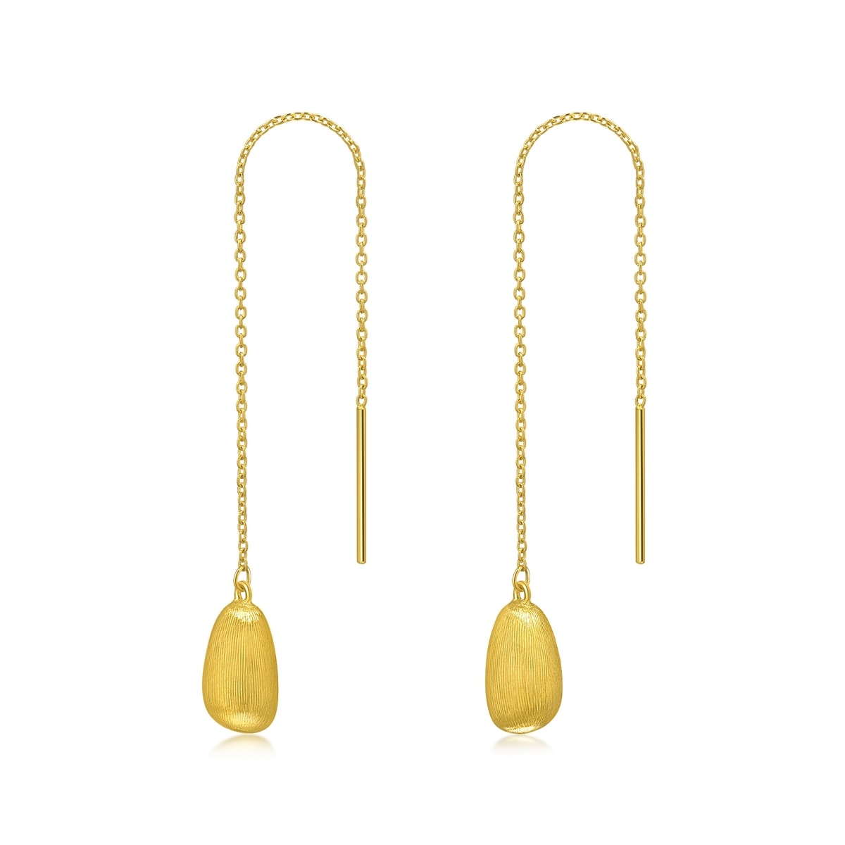 999 Gold Earrings