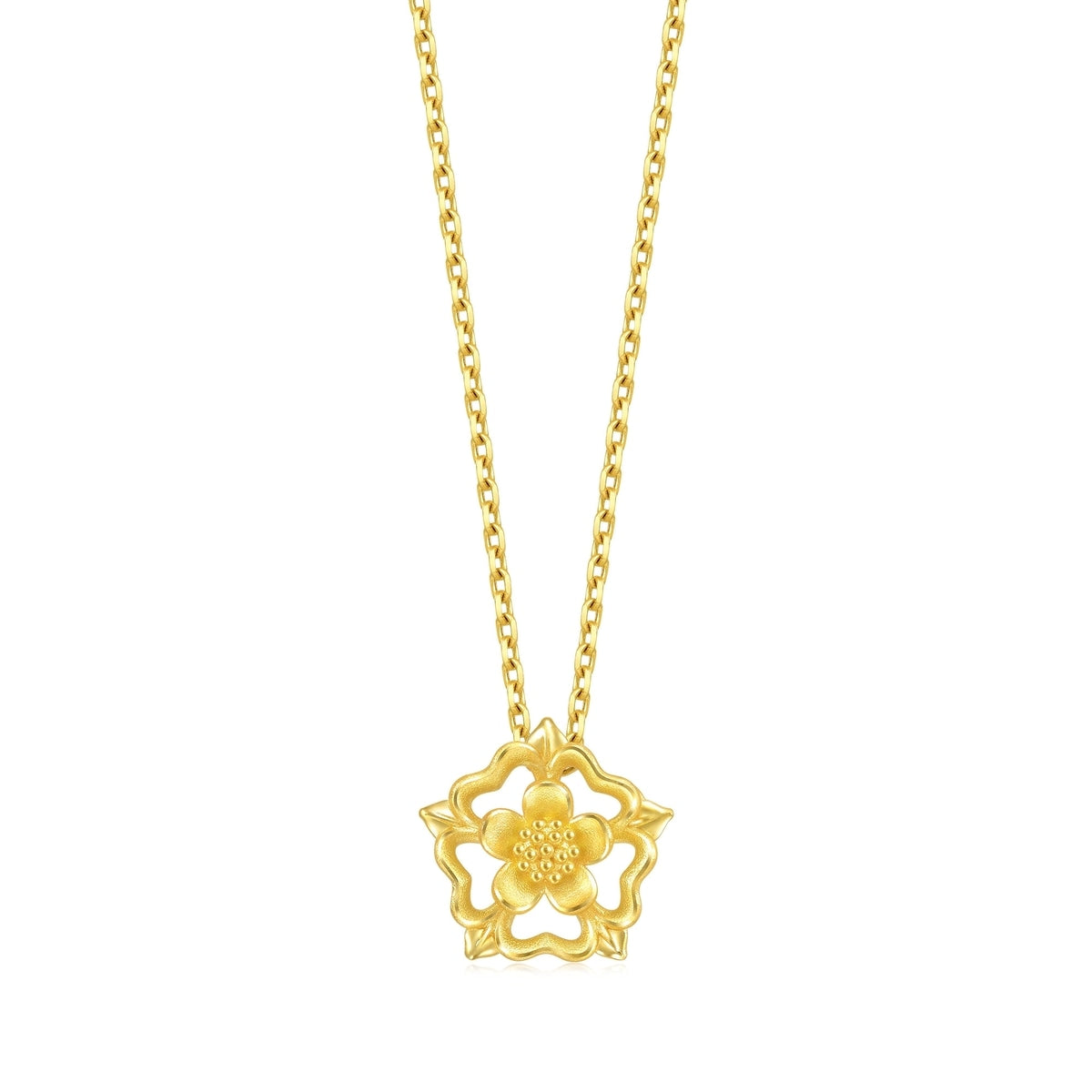 The Art of Nature' 999.9 Gold Pendant