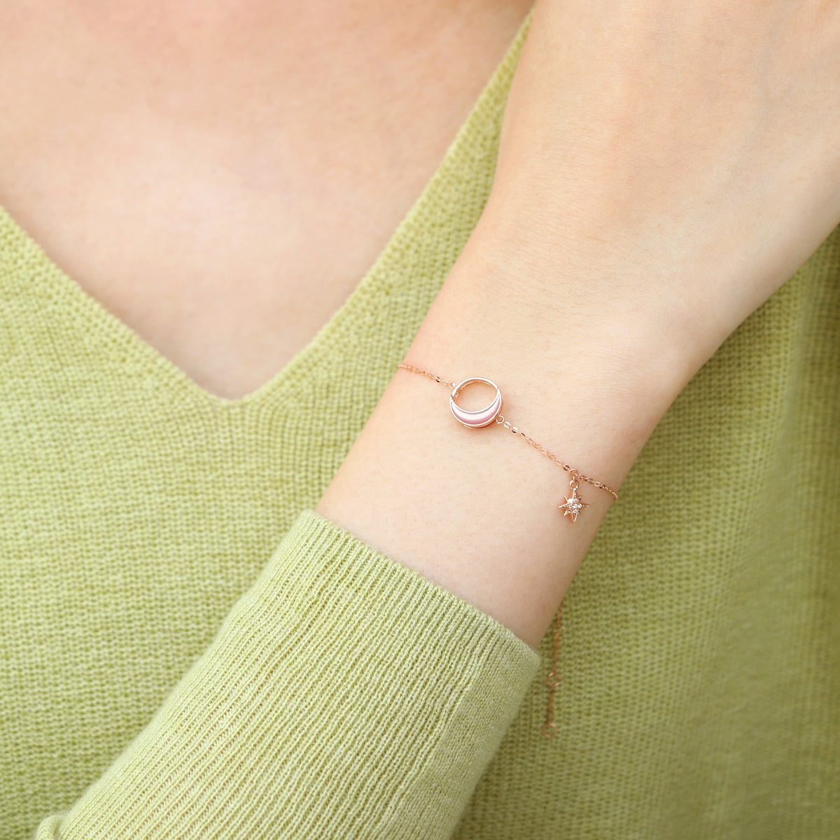 18K Rose Gold Bracelet