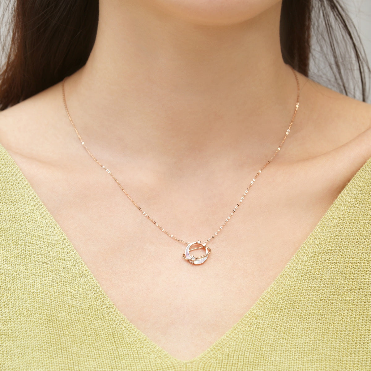 18K Rose Gold Necklace