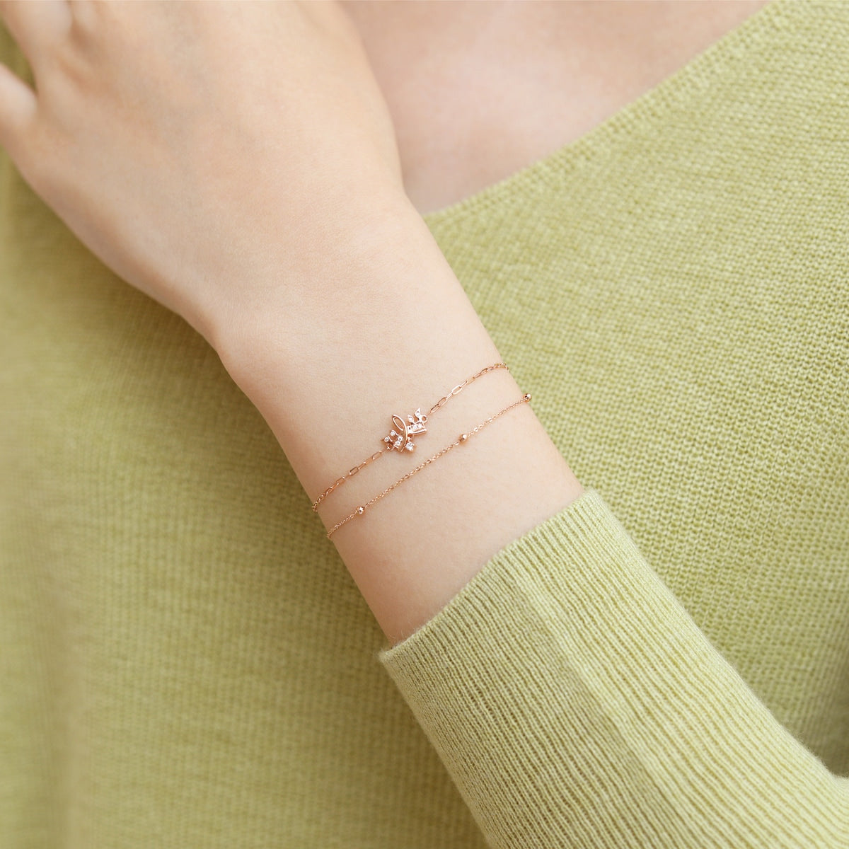 18K Rose Gold Bracelet