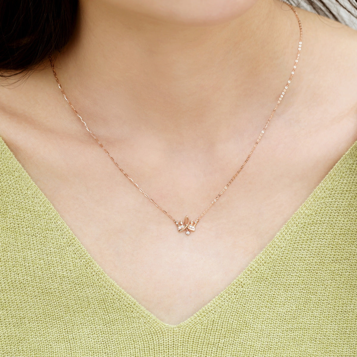 18K Rose Gold Necklace