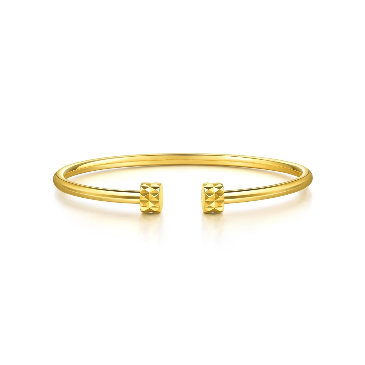 Lagos Caviar Lux Gold & Diamond Bangle Bracelet - 05-81408