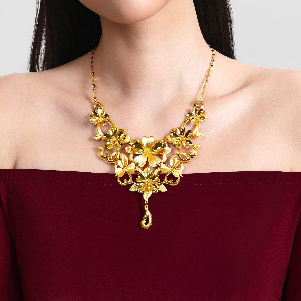 999.9 Gold Necklace