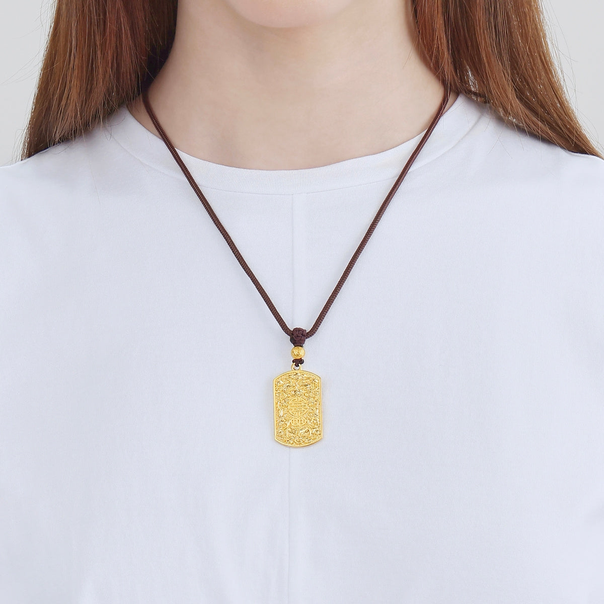 The Oriental' 999.9 Gold Necklace