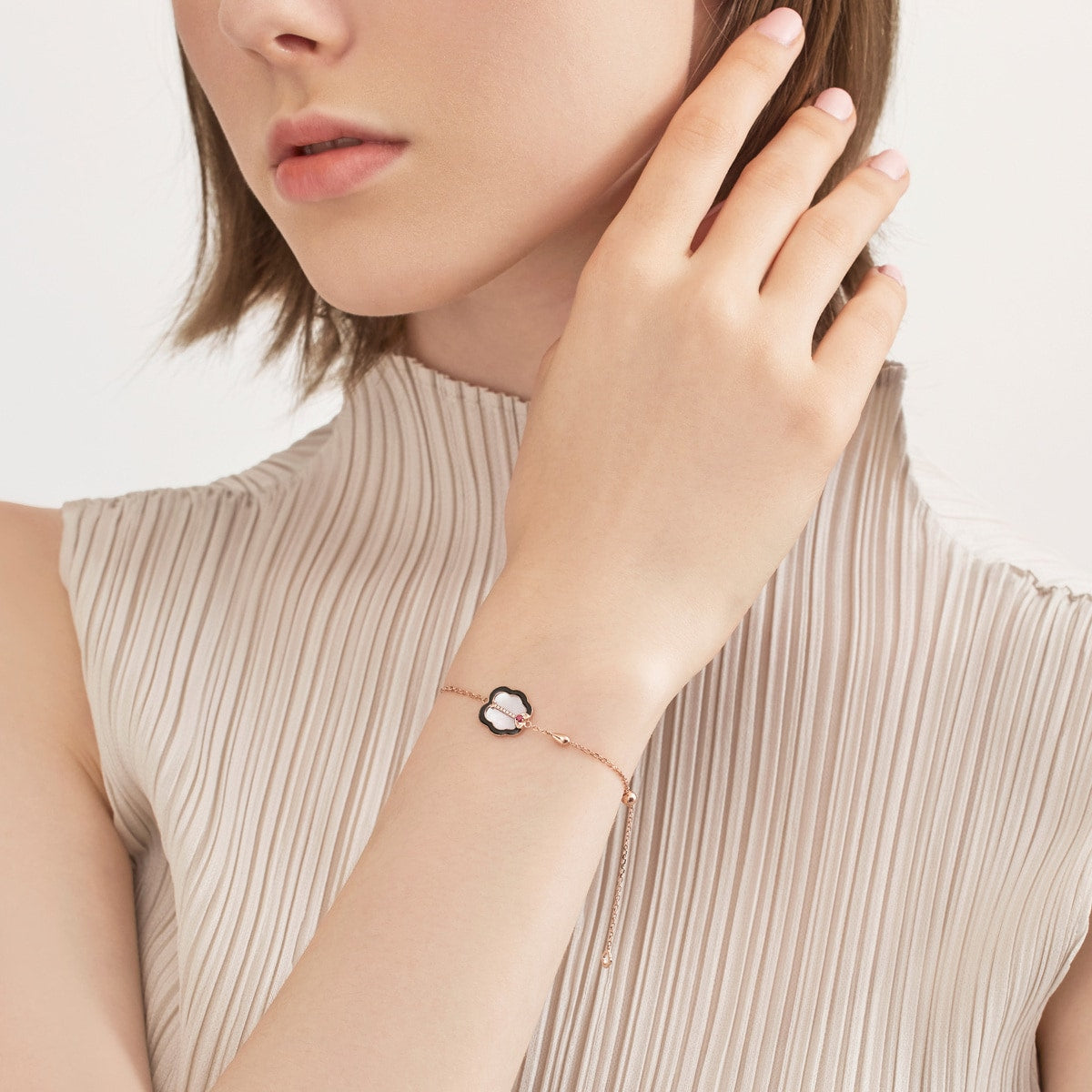 Daily Bliss' 18K Rose Gold Bracelet
