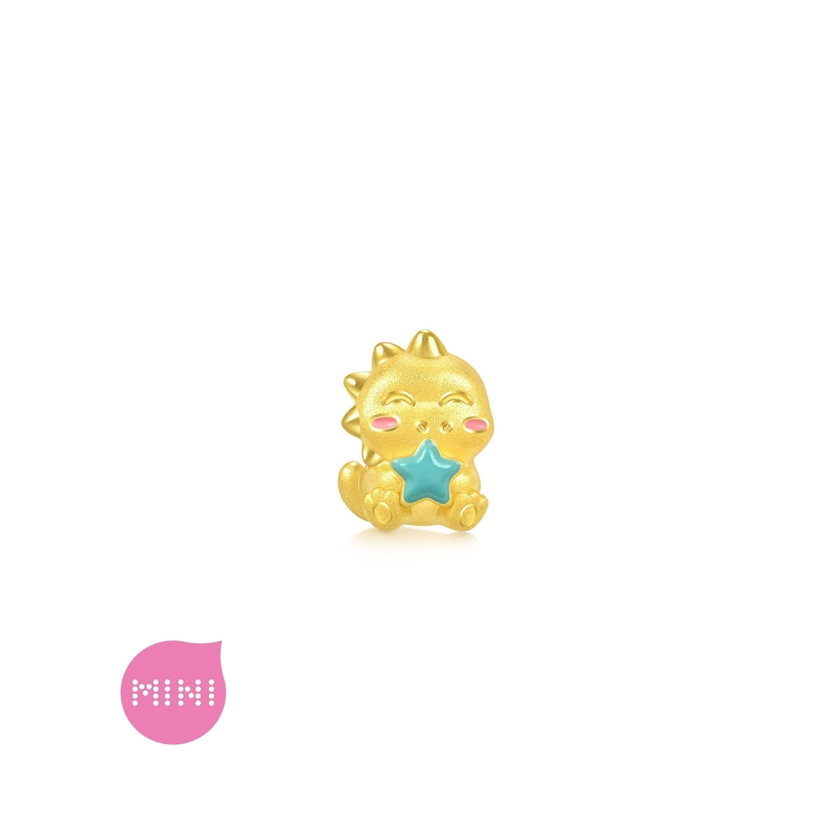 Wonderland' 999 Gold Dragon Charm