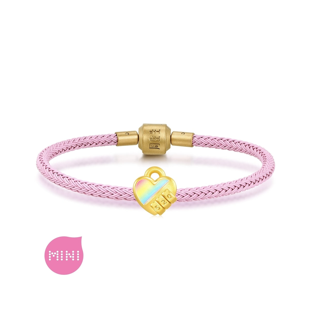 Wonderland' 999 Gold Love Lock Charm
