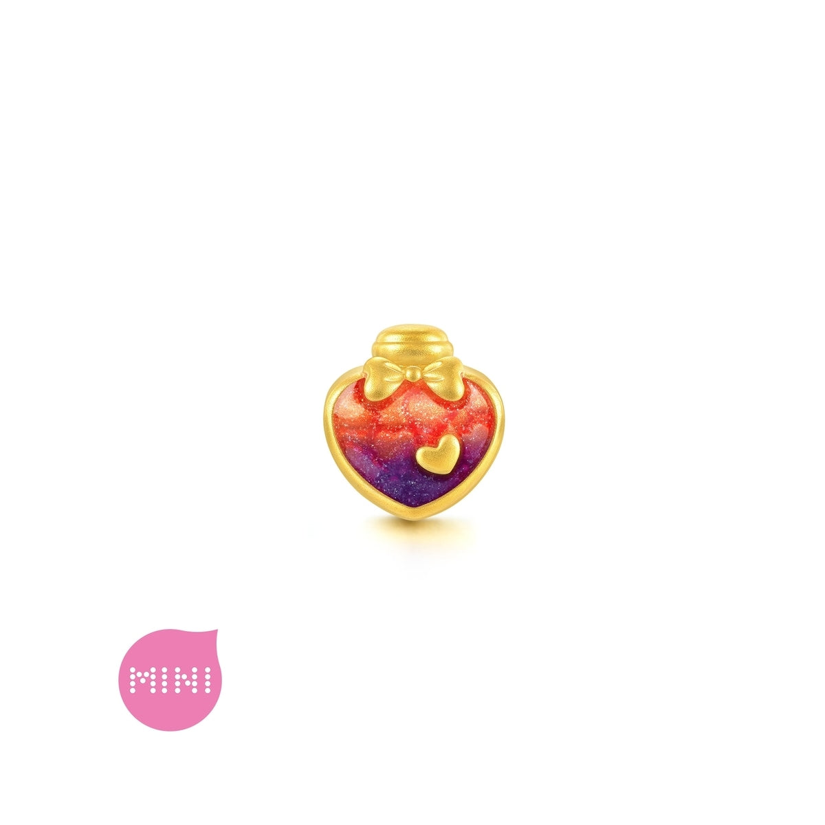Wonderland' 999 Gold Heart Charm