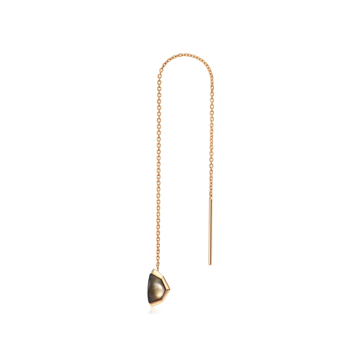 harmony-rose-gold-black-mother-of-pearl-single-earring-chow-sang-sang