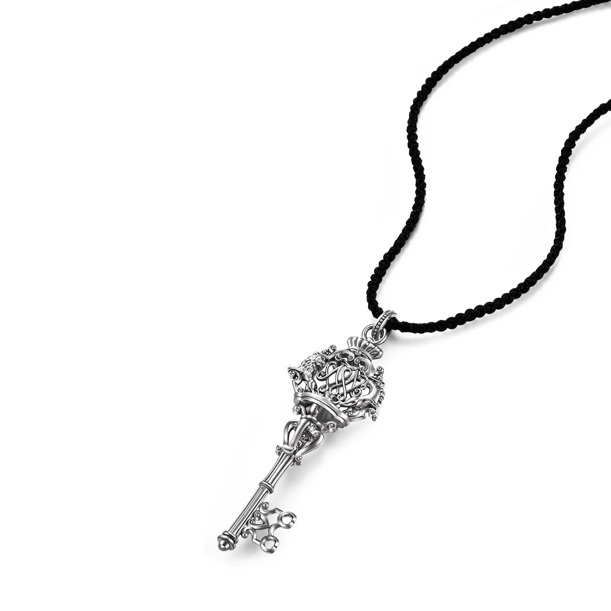 The Art of Romance' Sterling Silver Necklace