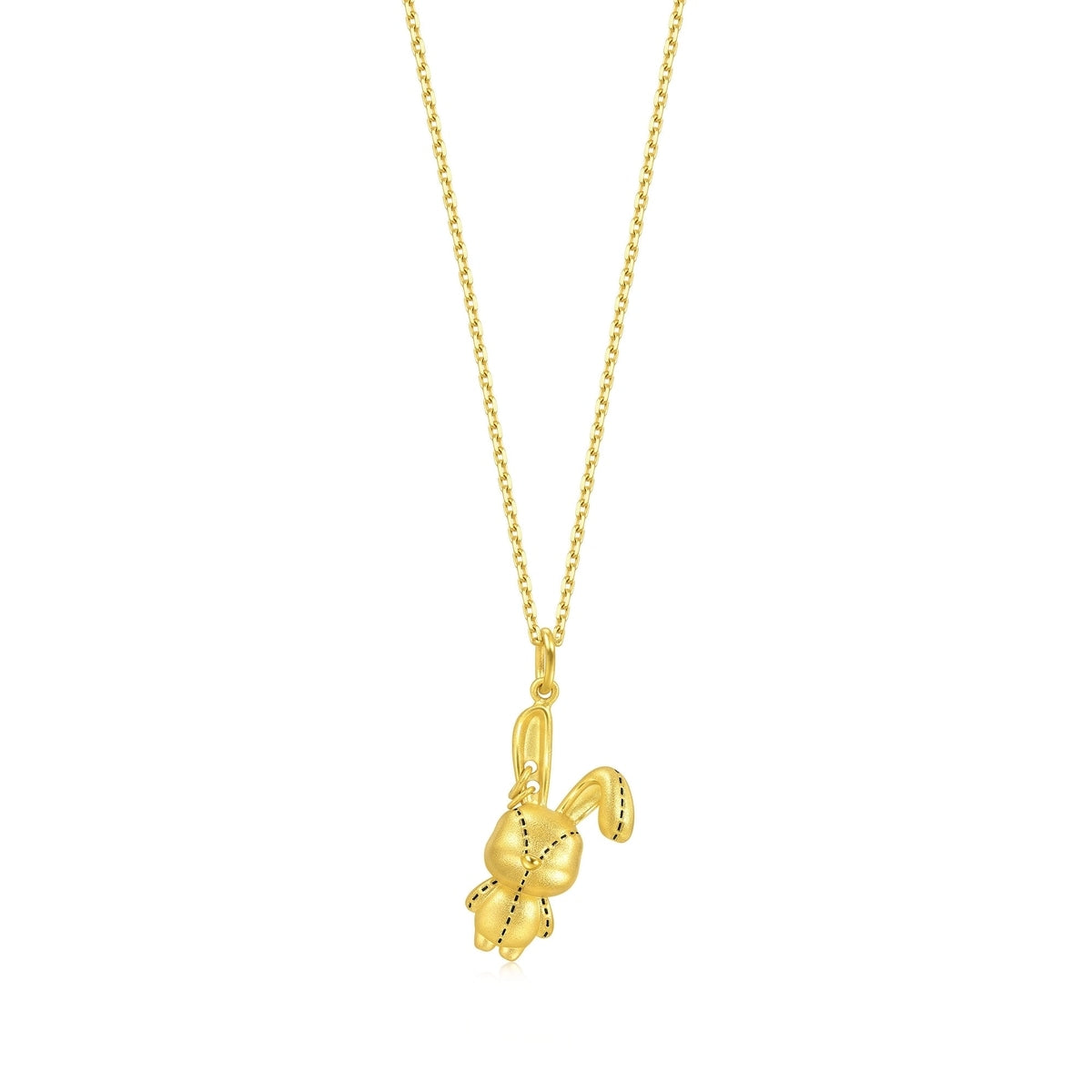 999.9 Gold Rabbit Pendant