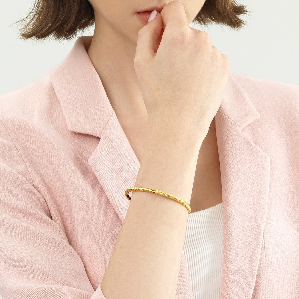 999 Gold Bangle