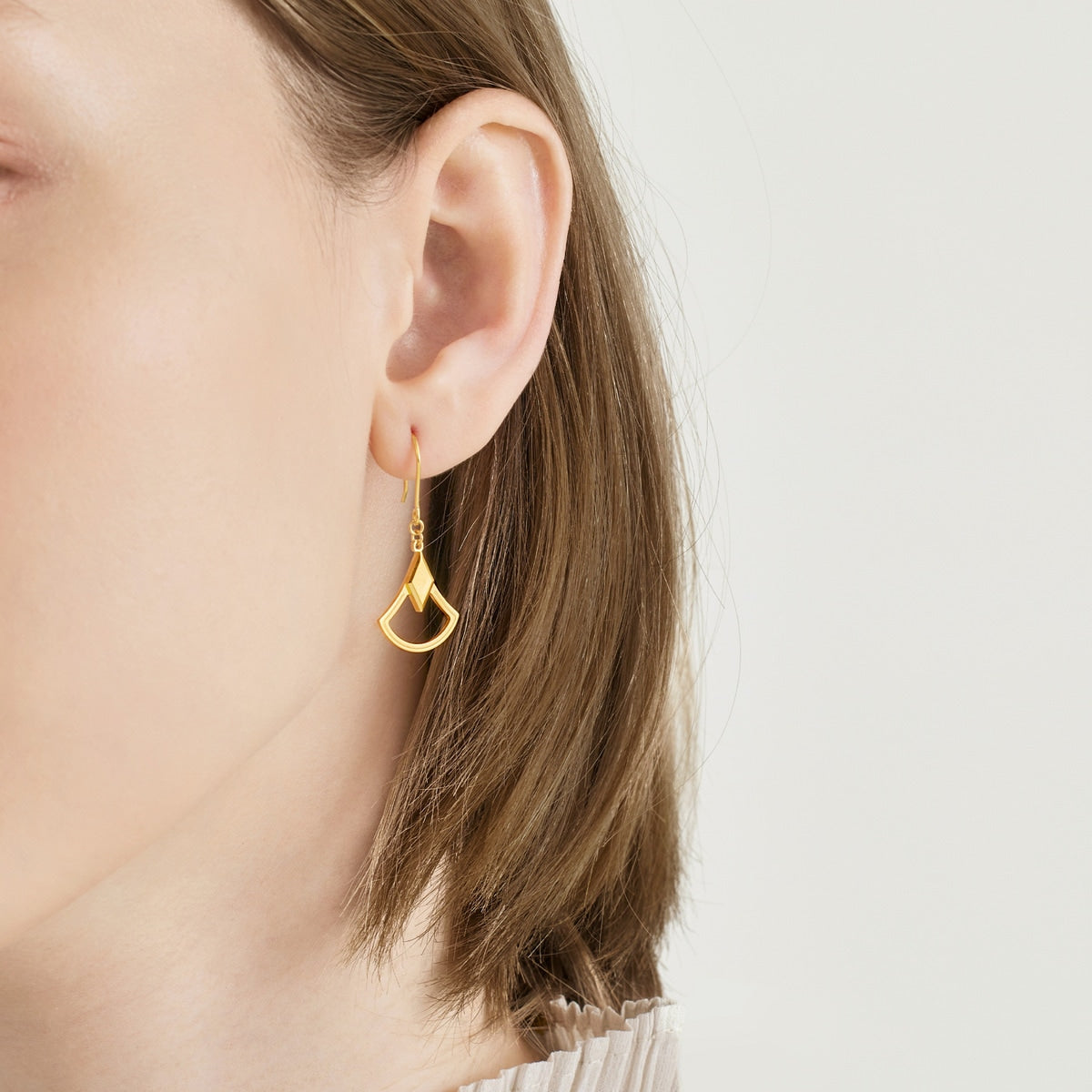 999 Gold Earrings
