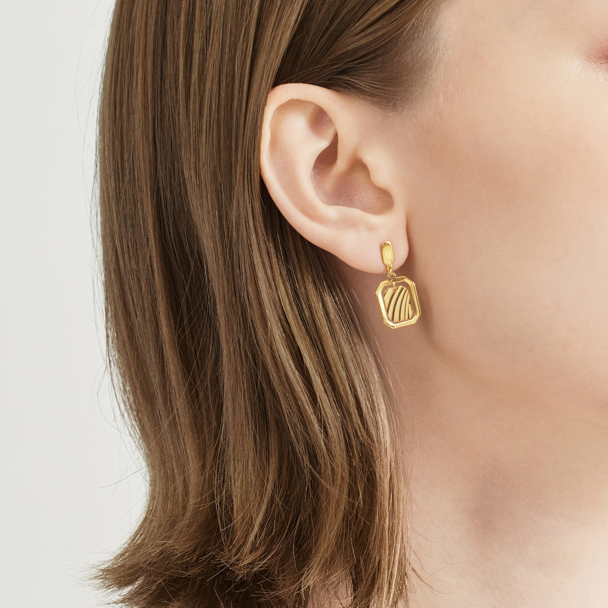 999 Gold Earrings