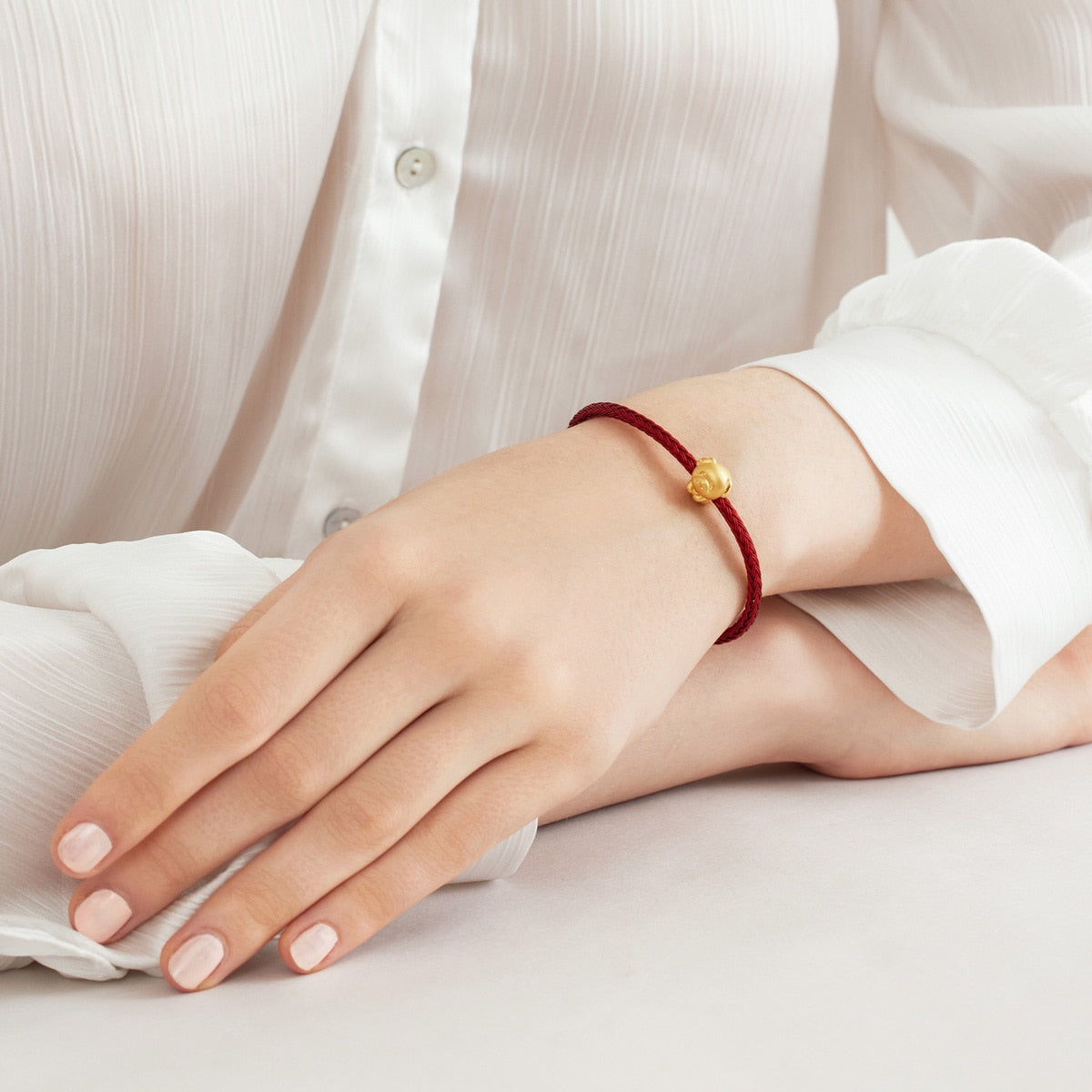 Fate & Myth' 999 Gold Dog Charm