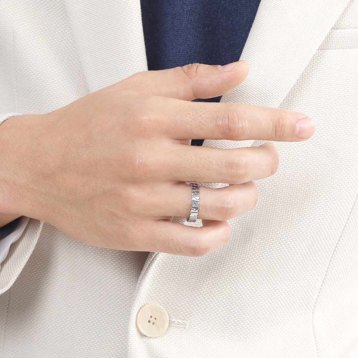 Promise' 18K White Gold Diamond Ring