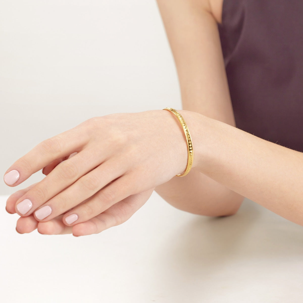 999 Gold Bangle