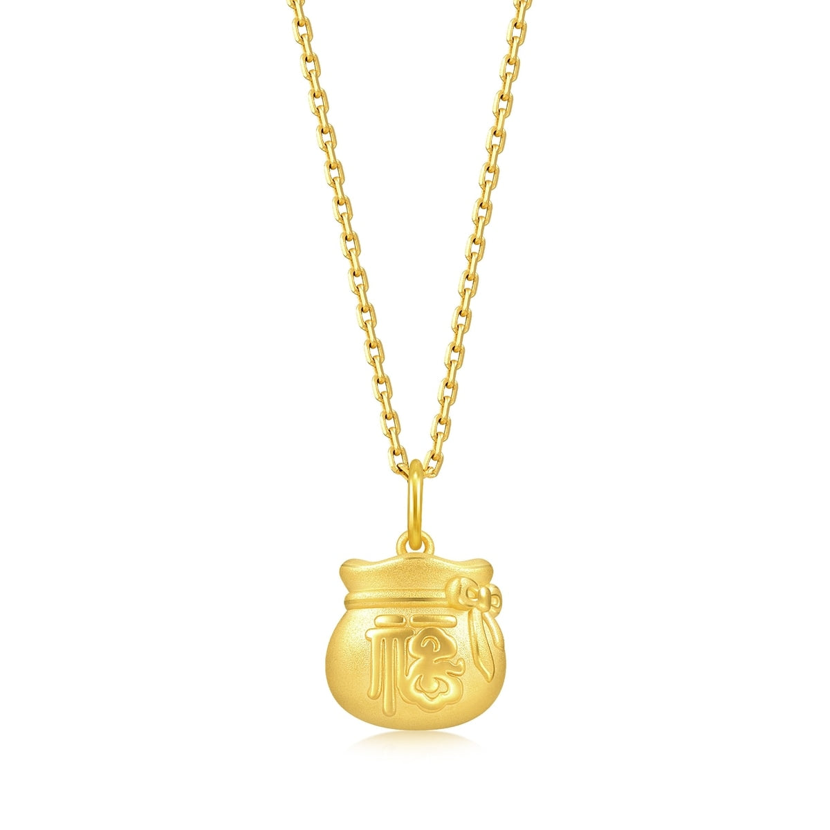 New Year & Chinese Zodiac' 999 Gold Pendant