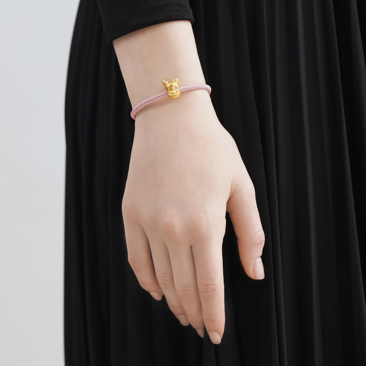 Kuromi' 999 Gold Charm