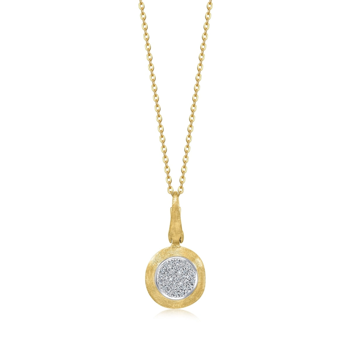 18K/750 Gold (Multi-coloured) Diamond Pendant