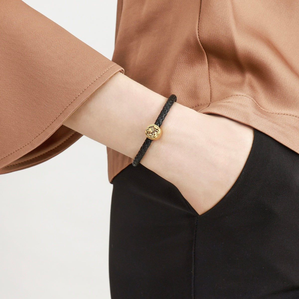 Noir' 999 Gold Pixiu Charm