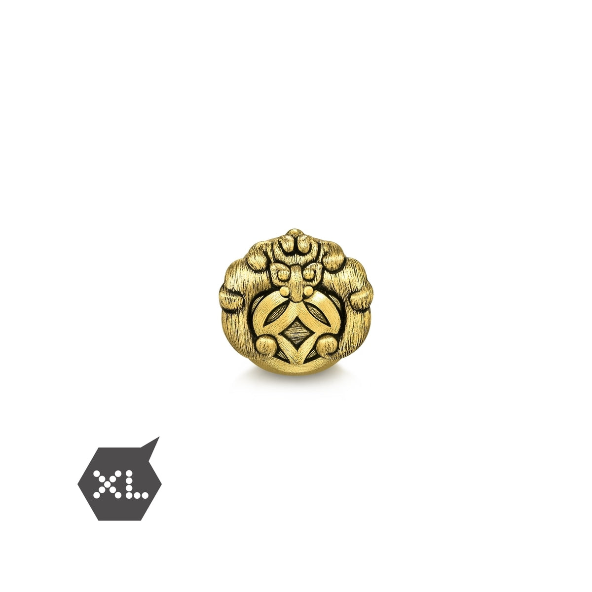 Noir' 999 Gold Charm