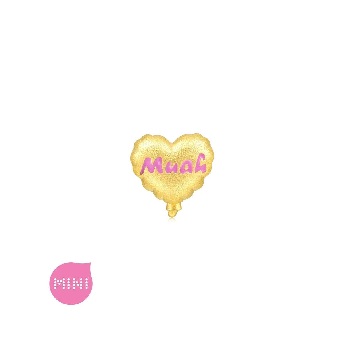 Wonderland' 999 Gold Heart Charm