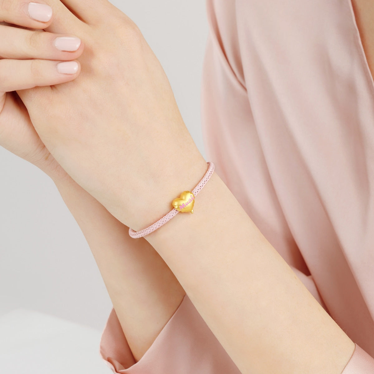 Wonderland' 999 Gold Heart Charm