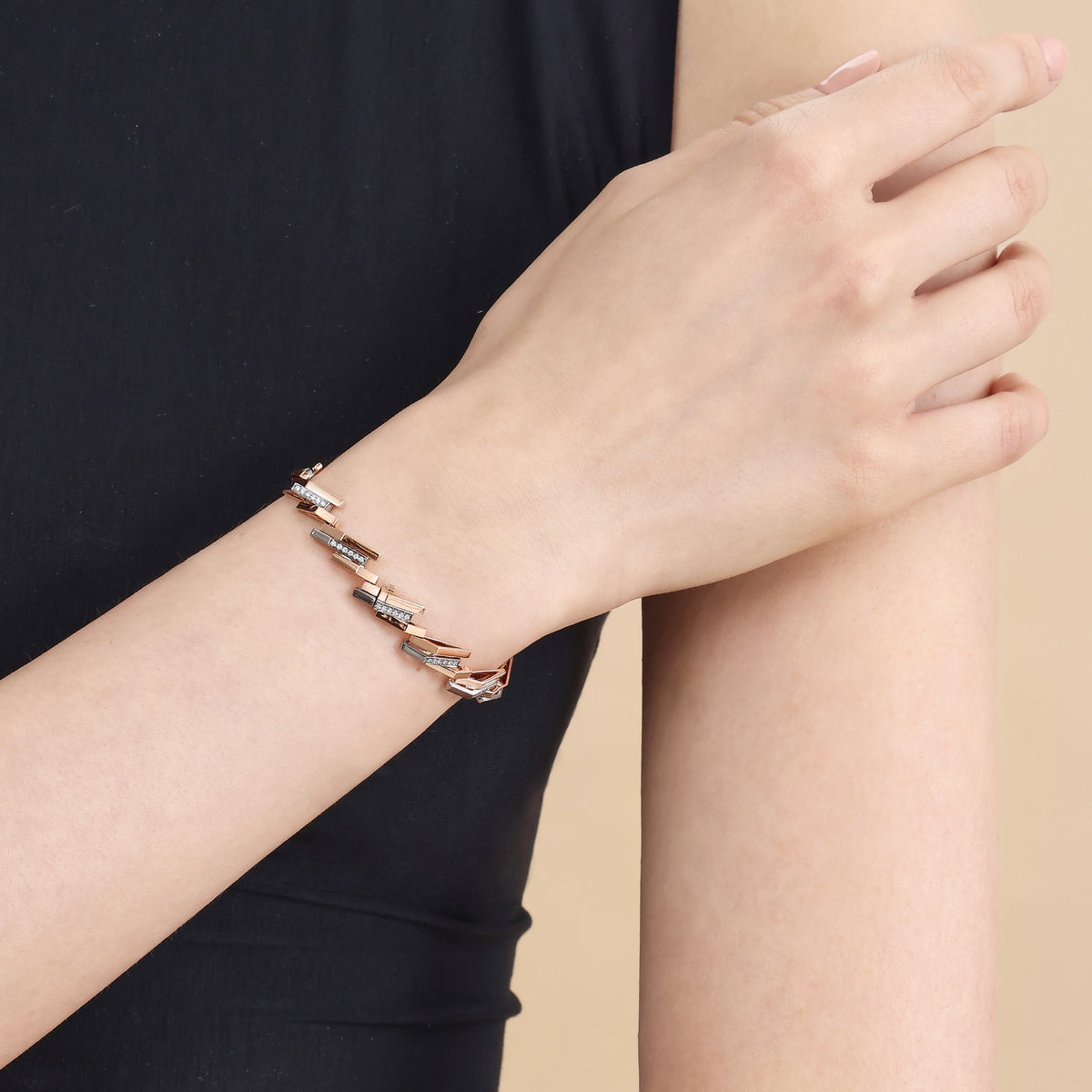 18K/750 Gold (Multi-coloured) Diamond Bracelet