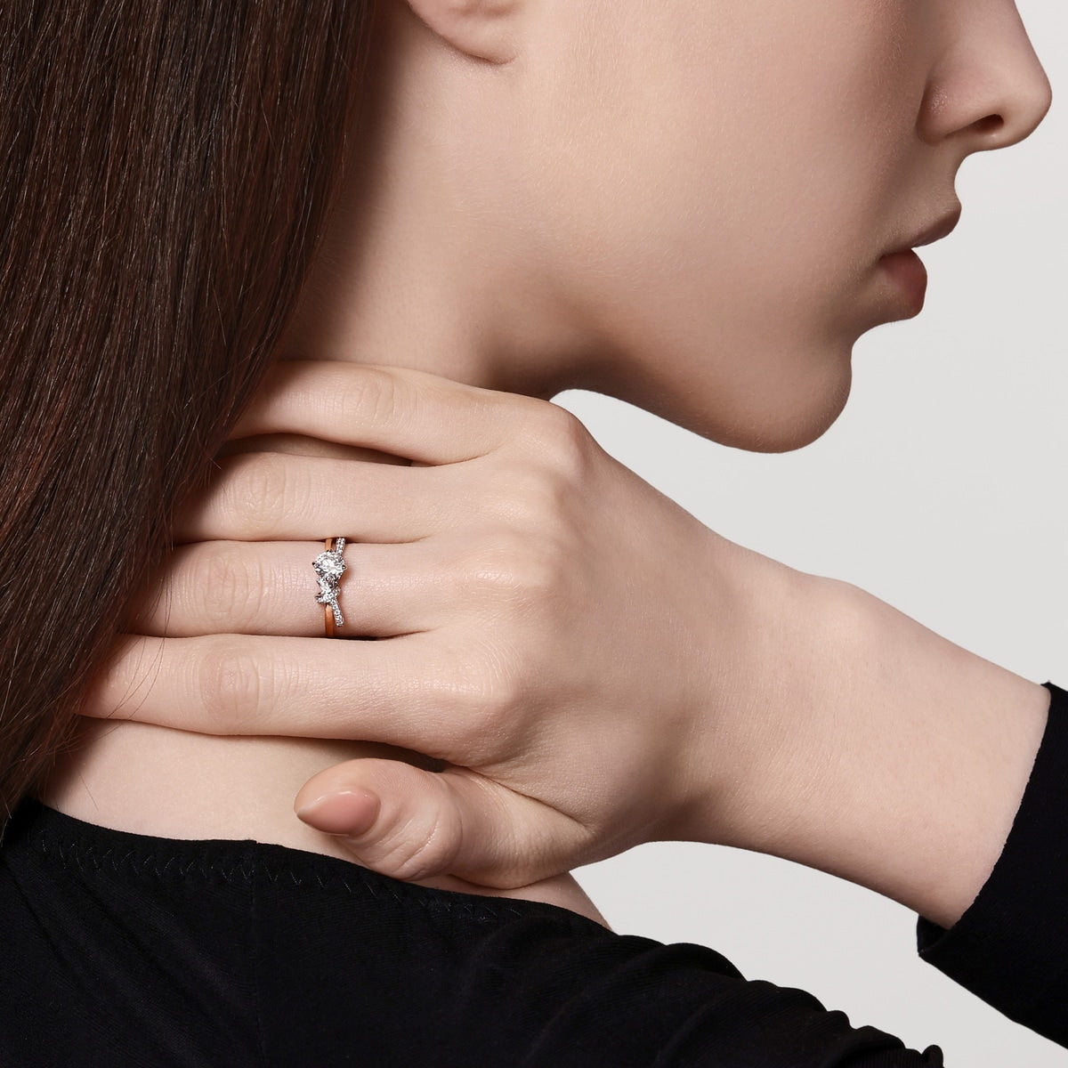 18K/750 Gold (Multi-coloured) Diamond Ring