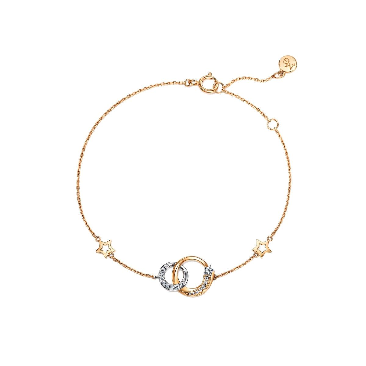 18K/750 Gold (Multi-coloured) Diamond Bracelet