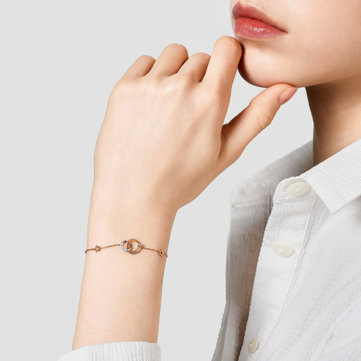 18K/750 Gold (Multi-coloured) Diamond Bracelet