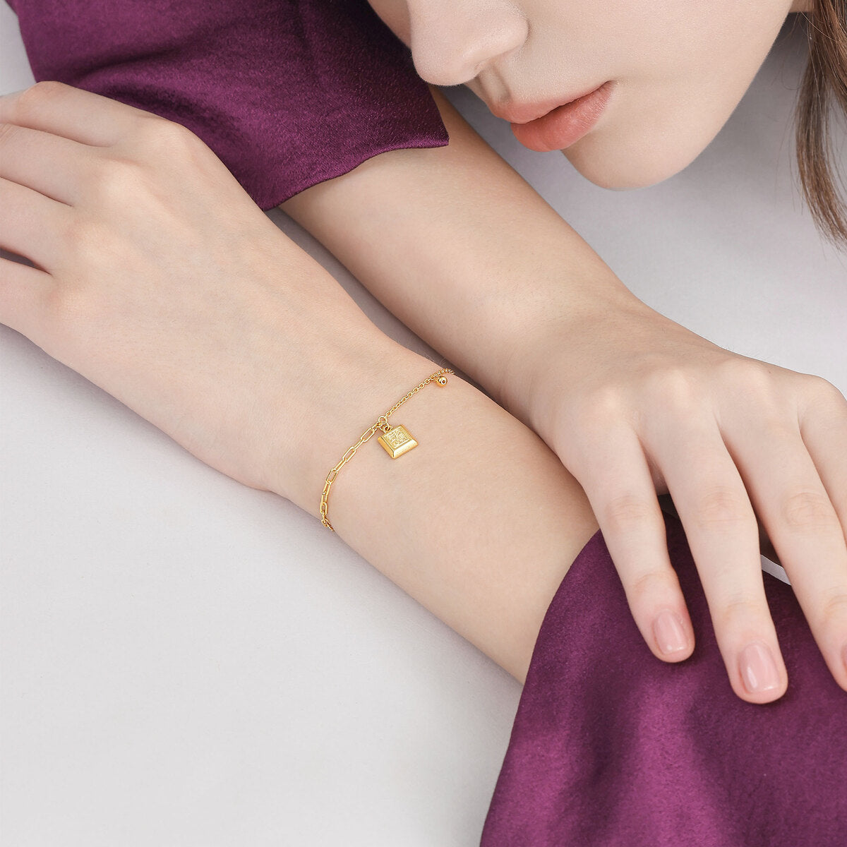 Daily Bliss' 999.9 Gold Bracelet