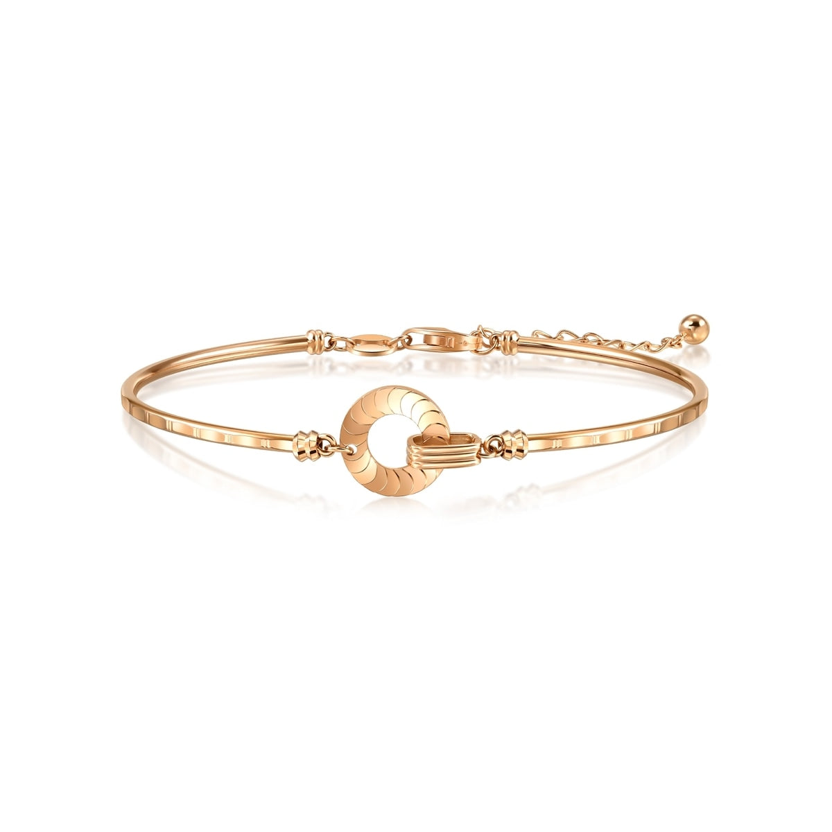 18K Rose Gold Bangle