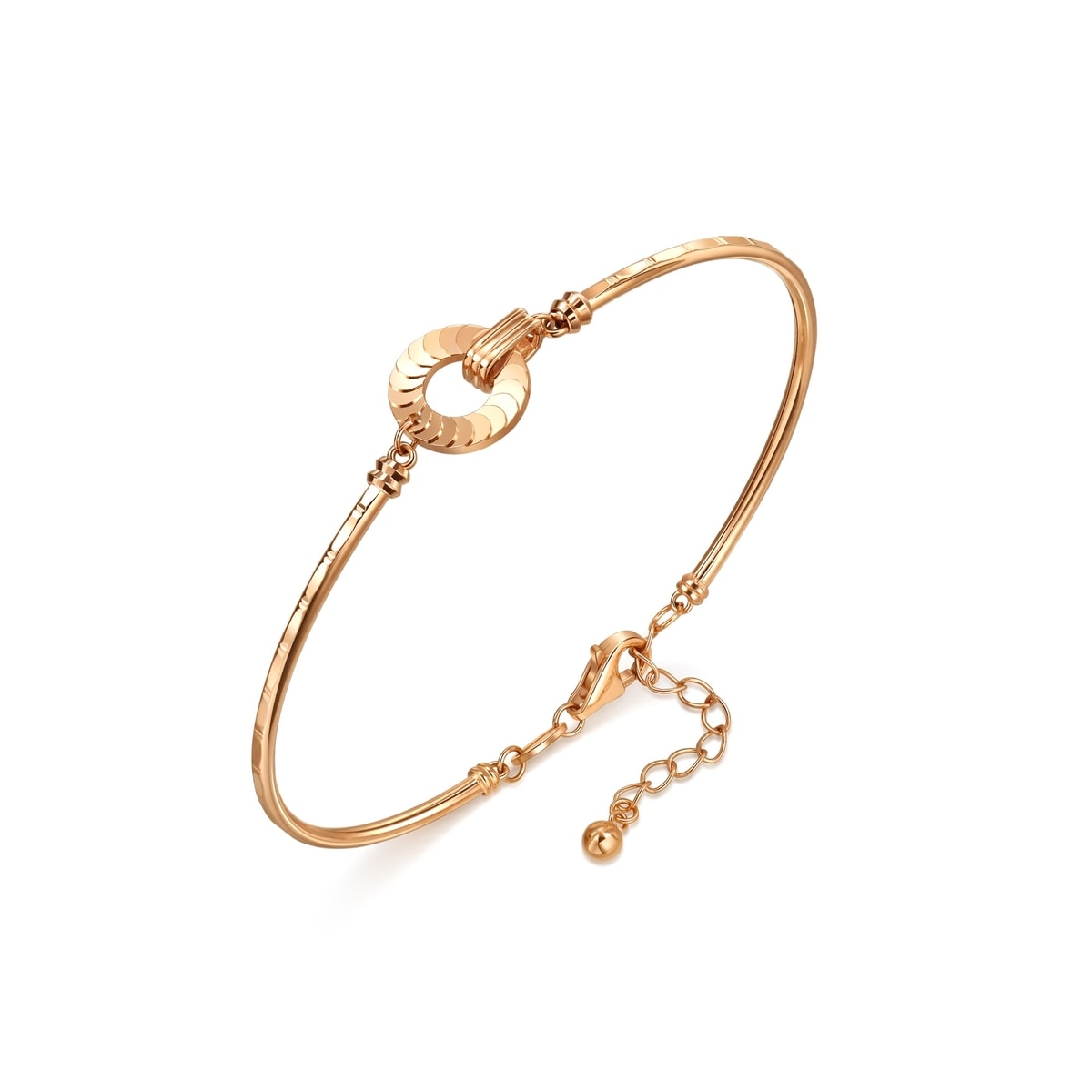 18K Rose Gold Bangle
