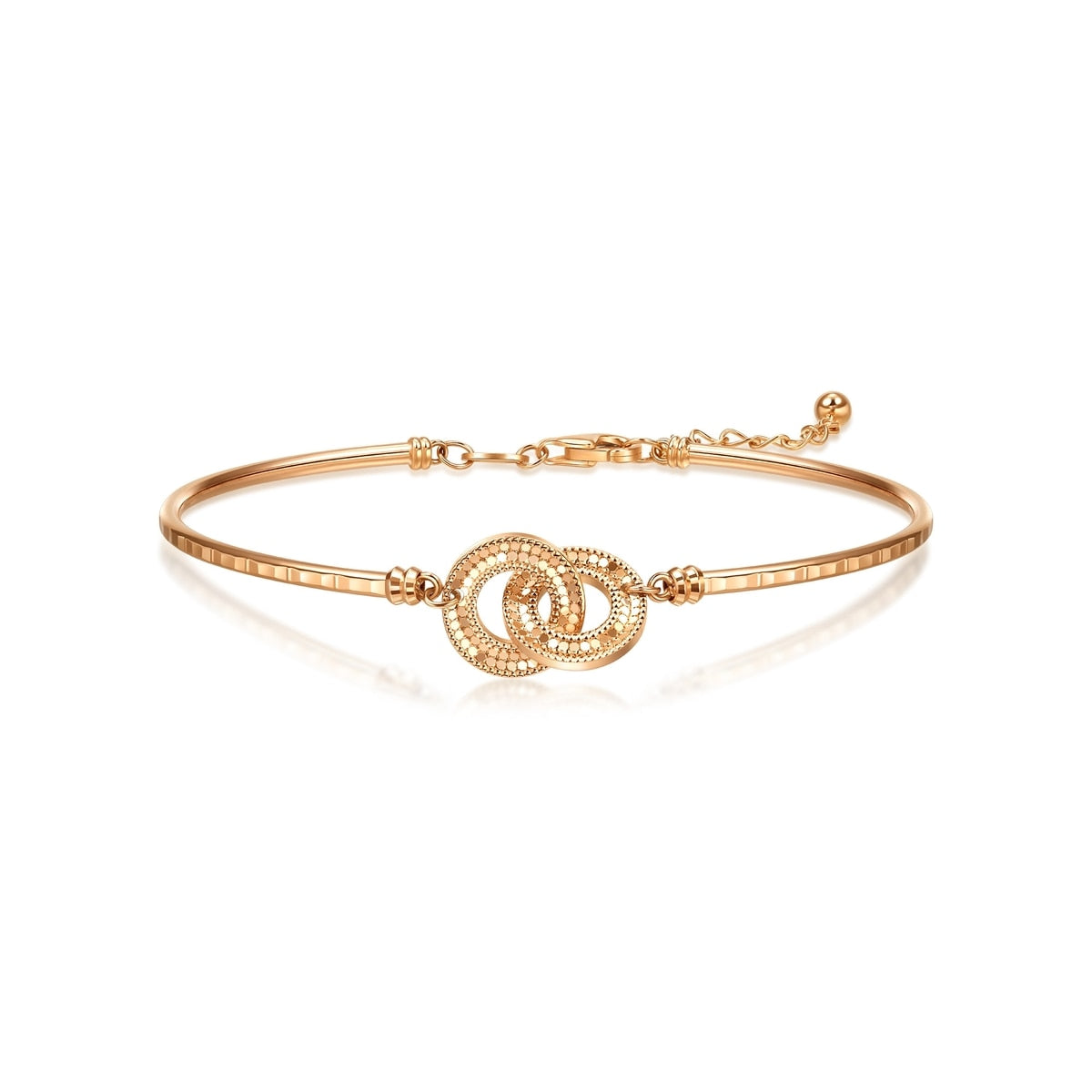 18K Rose Gold Bangle