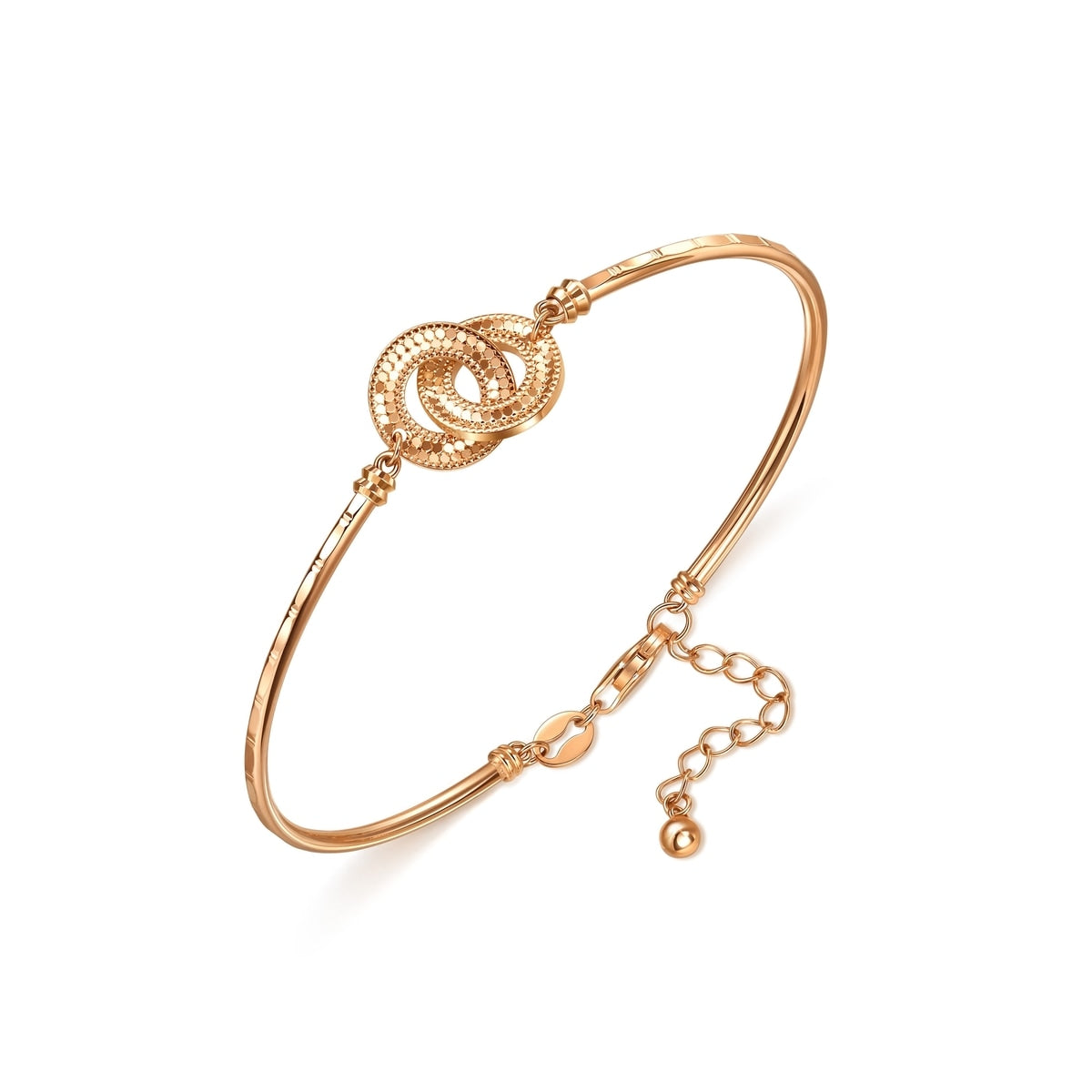 18K Rose Gold Bangle