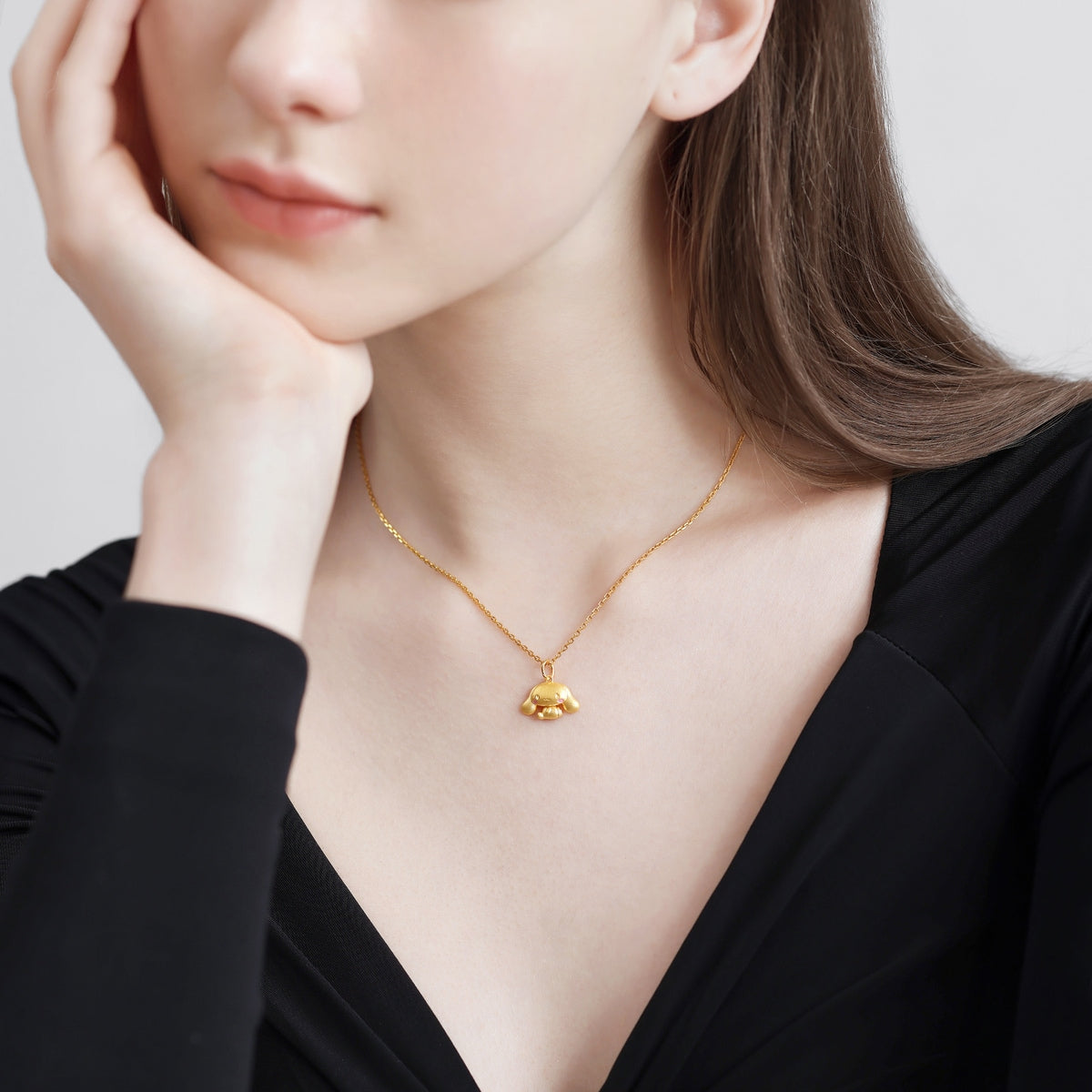 Cinnamoroll' 999.9 Gold Pendant
