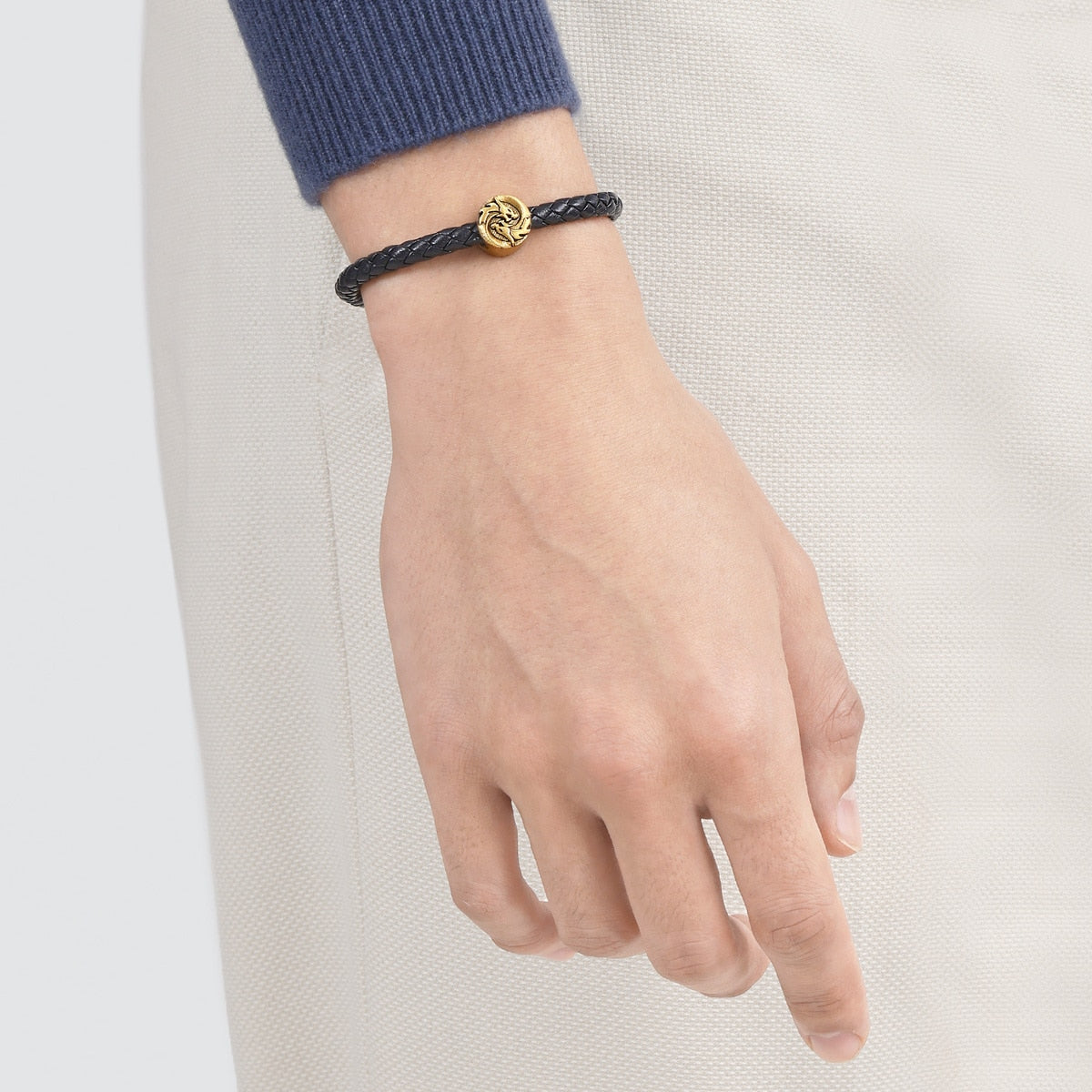 Noir' 999 Gold Dragon Charm