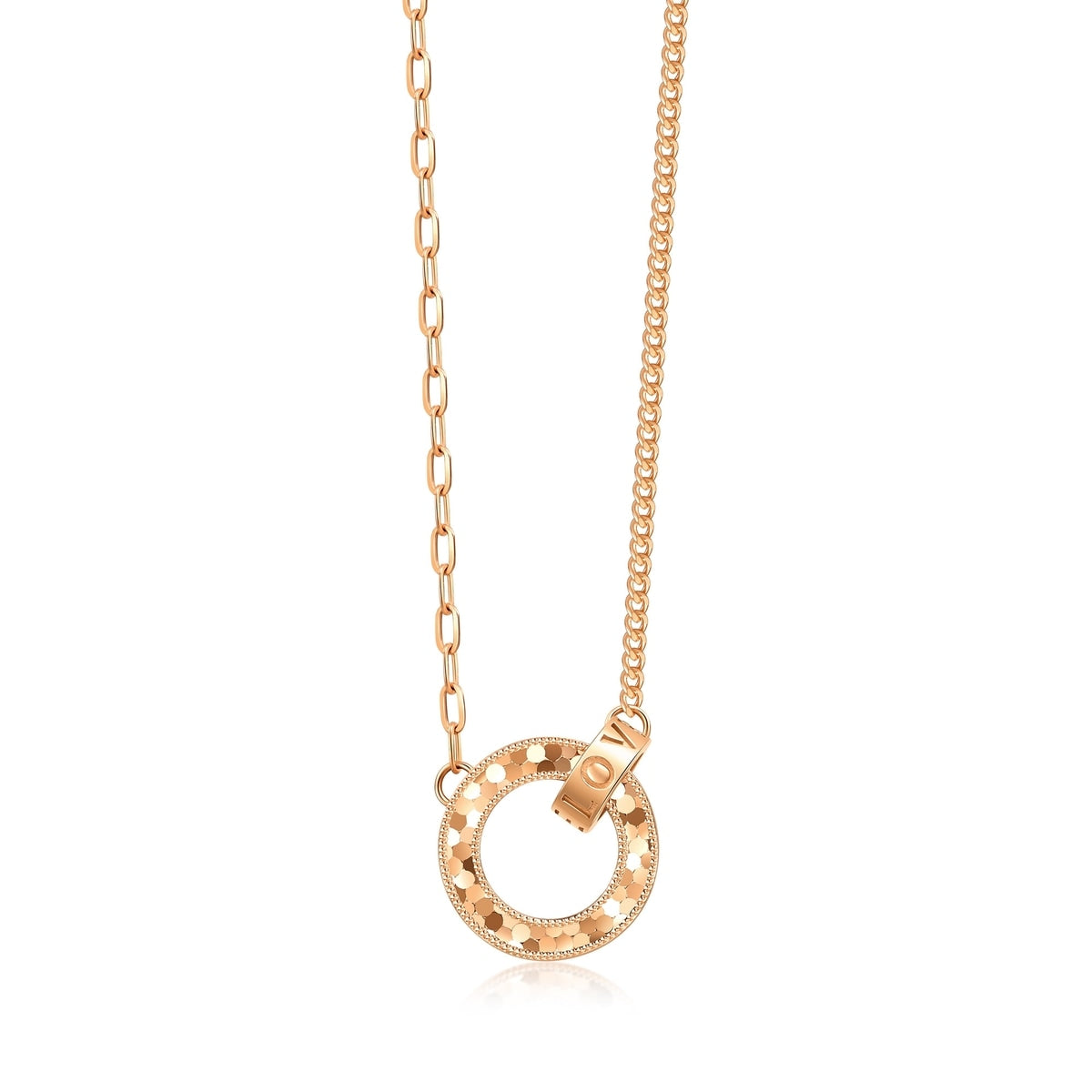 18K Rose Gold Necklace