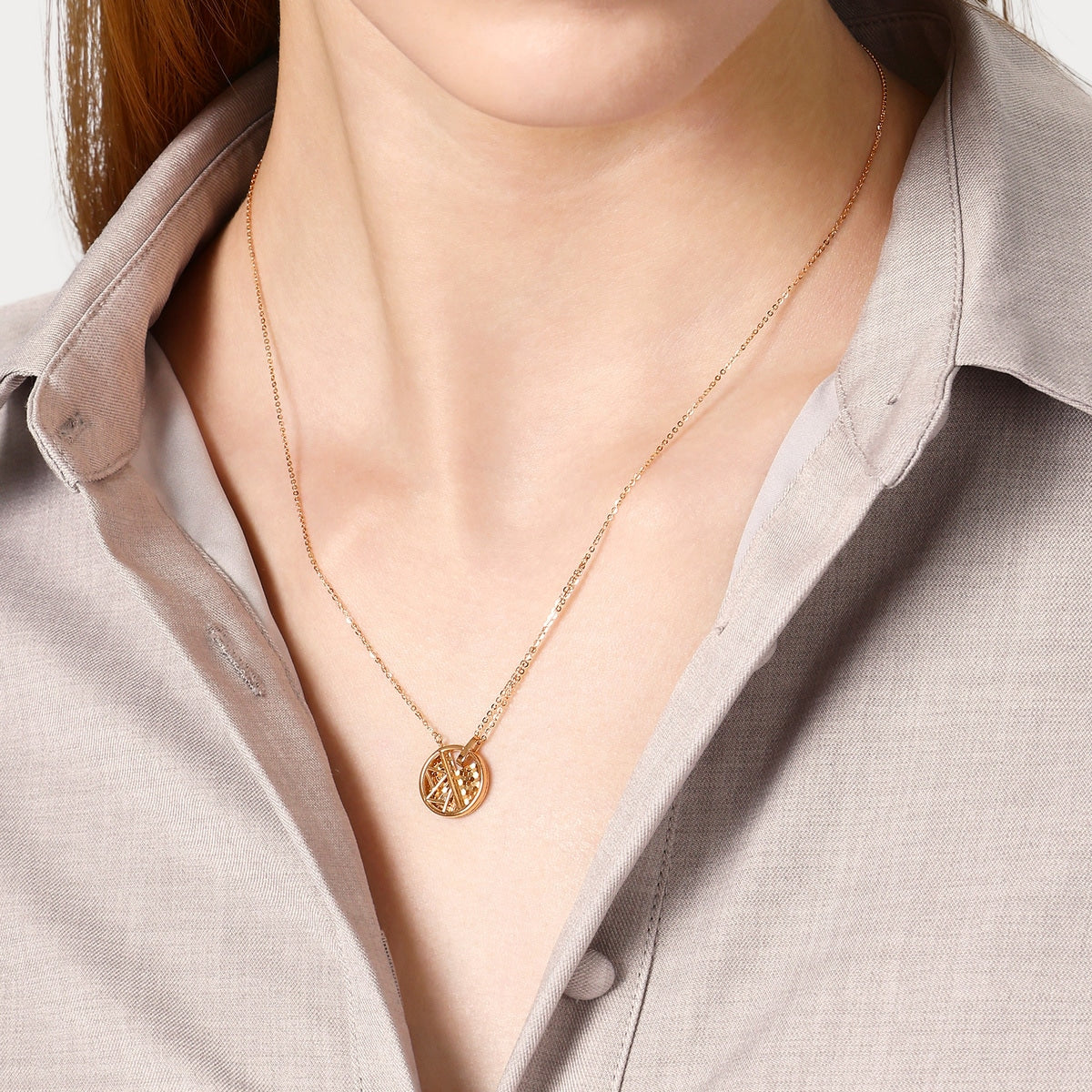 18K/750 Gold (Rose) Necklace