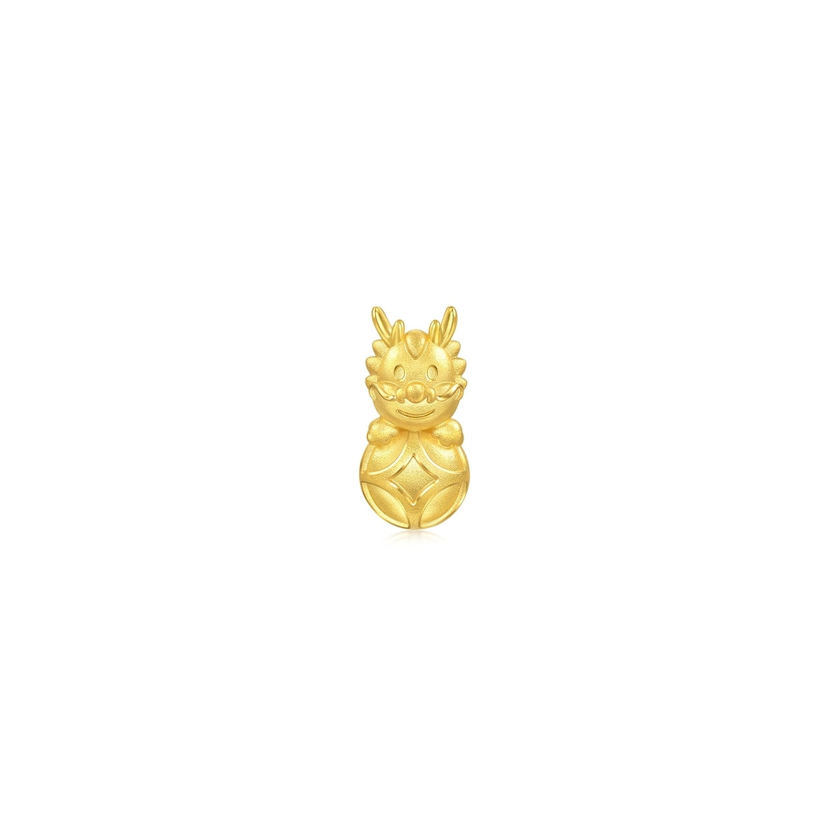 New Year & Chinese Zodiac' 999.9 Gold Single Earring
